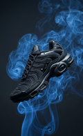 Tenis Urbanas TN Air Negras Total - Estilo Premium